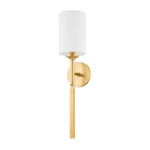 Hudson Valley Lighting Brewster Aged Brass 4.75W x 4.75L x 4.75H Wall Sconce
