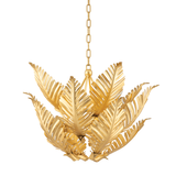 Corbett Lighting Tropicale Gold Leaf 26.5W x 26.5L x 22H Chandelier