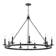 Hudson Valley Lighting Allendale Aged Old Bronze 46.25W x 46.25L x 33.75H Chandelier