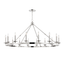 Hudson Valley Lighting Allendale Polished Nickel 58W x 58L x 27.25H Chandelier