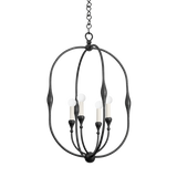 Hudson Valley Lighting BALTIC Aged Iron 20.25W x 20.25L x 31.5H Candleholder