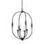 Hudson Valley Lighting BALTIC Aged Iron 20.25W x 20.25L x 31.5H Candleholder