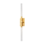Hudson Valley Lighting MILLERTON AGED BRASS 3W x 3L x 21.75H Wall Sconce