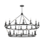 Hudson Valley Lighting Allendale Aged Old Bronze 58W x 58L x 40.75H Chandelier