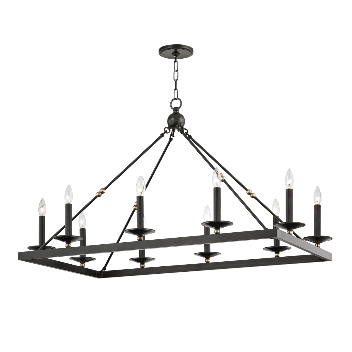 Hudson Valley Lighting Allendale Aged Old Bronze 23.25W x 40.75L x 29.5H Trim