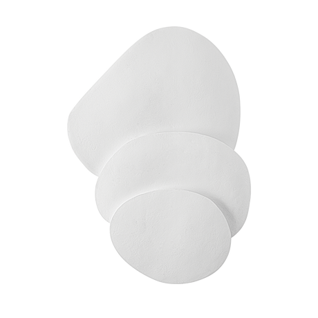 Corbett Lighting Akemi GESSO WHITE 16.25W x 16.25L x 22.25H Wall Sconce