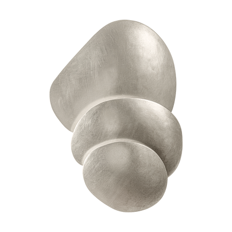 Corbett Lighting Akemi WARM SILVER LEAF 16.25W x 16.25L x 22.25H Wall Sconce