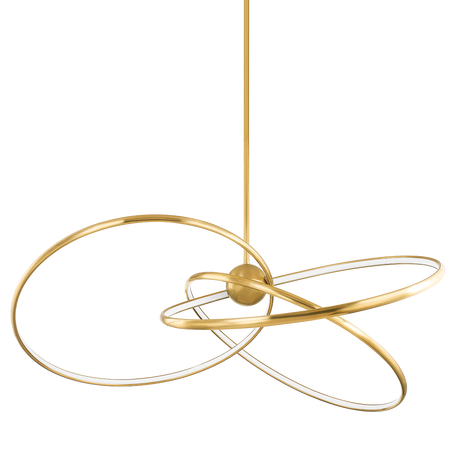 Corbett Lighting Alula Vintage Brass 60W x 60L x 12.25H Chandelier