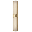 Hudson Valley Lighting Valencia Aged Brass 4.75W x 4.75L x 26H Wall Sconce