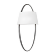 Corbett Lighting Dubai Black Silver Leaf 14W x 14L x 30.25H Wall Sconce