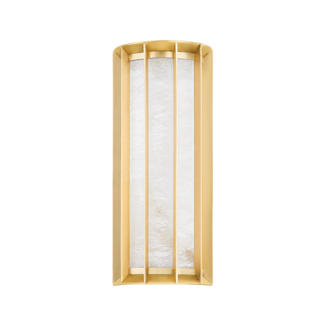 Corbett Lighting Leda Vintage Brass 6W x 6L x 14H Wall Sconce