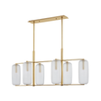 Hudson Valley Lighting Pebble Aged Brass 19.62W x 53.12L x 22H Trim