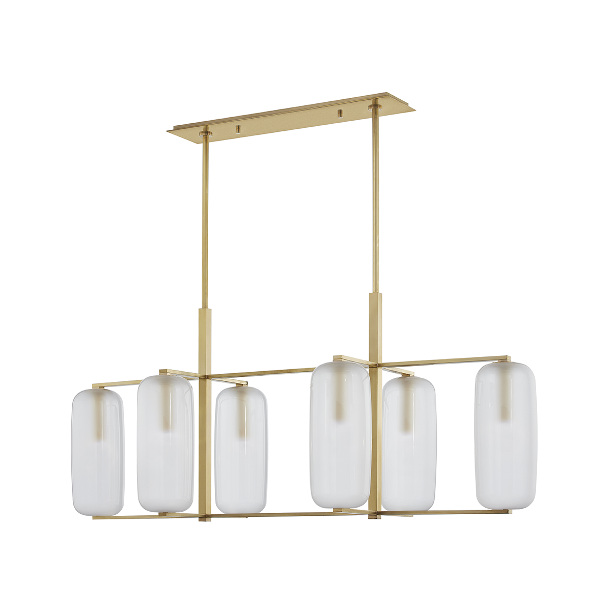 Hudson Valley Lighting Pebble Aged Brass 19.62W x 53.12L x 22H Trim