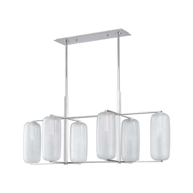 Hudson Valley Lighting Pebble Polished Nickel 19.62W x 53.12L x 22H Trim