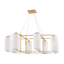 Hudson Valley Lighting Pebble Aged Brass 48W x 48L x 15.75H Chandelier