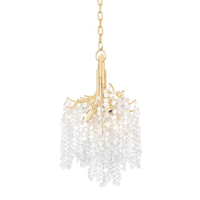 Corbett Lighting Genoa Gold Leaf 14.5W x 14.5L x 26.5H Chandelier