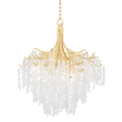 Corbett Lighting Genoa Gold Leaf 32.25W x 32.25L x 40H Chandelier