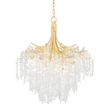 Corbett Lighting Genoa Gold Leaf 32.25W x 32.25L x 40H Chandelier