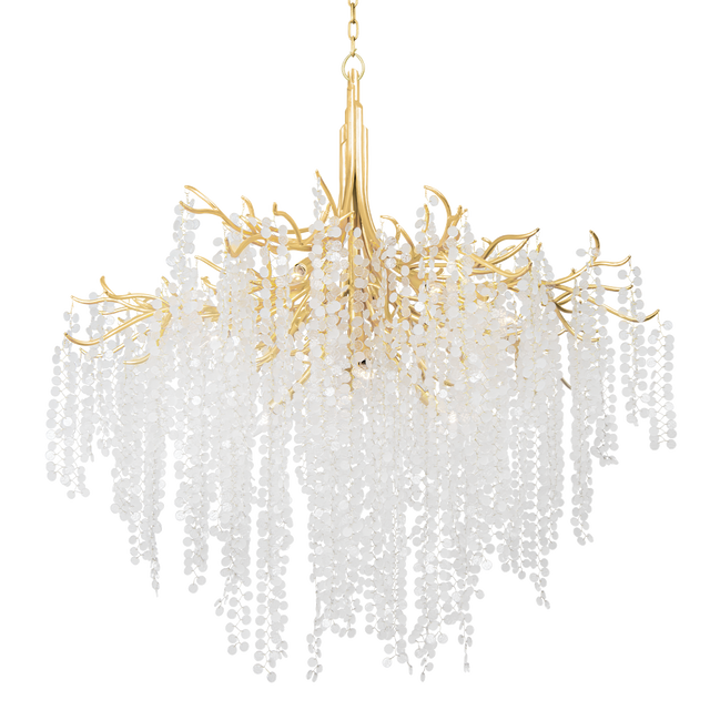 Corbett Lighting Genoa Gold Leaf 48.75W x 48.75L x 51H Chandelier
