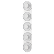 Corbett Lighting Pearl Polished Nickel 6W x 6L x 32.75H Wall Sconce