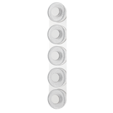 Corbett Lighting Pearl Polished Nickel 6W x 6L x 32.75H Wall Sconce