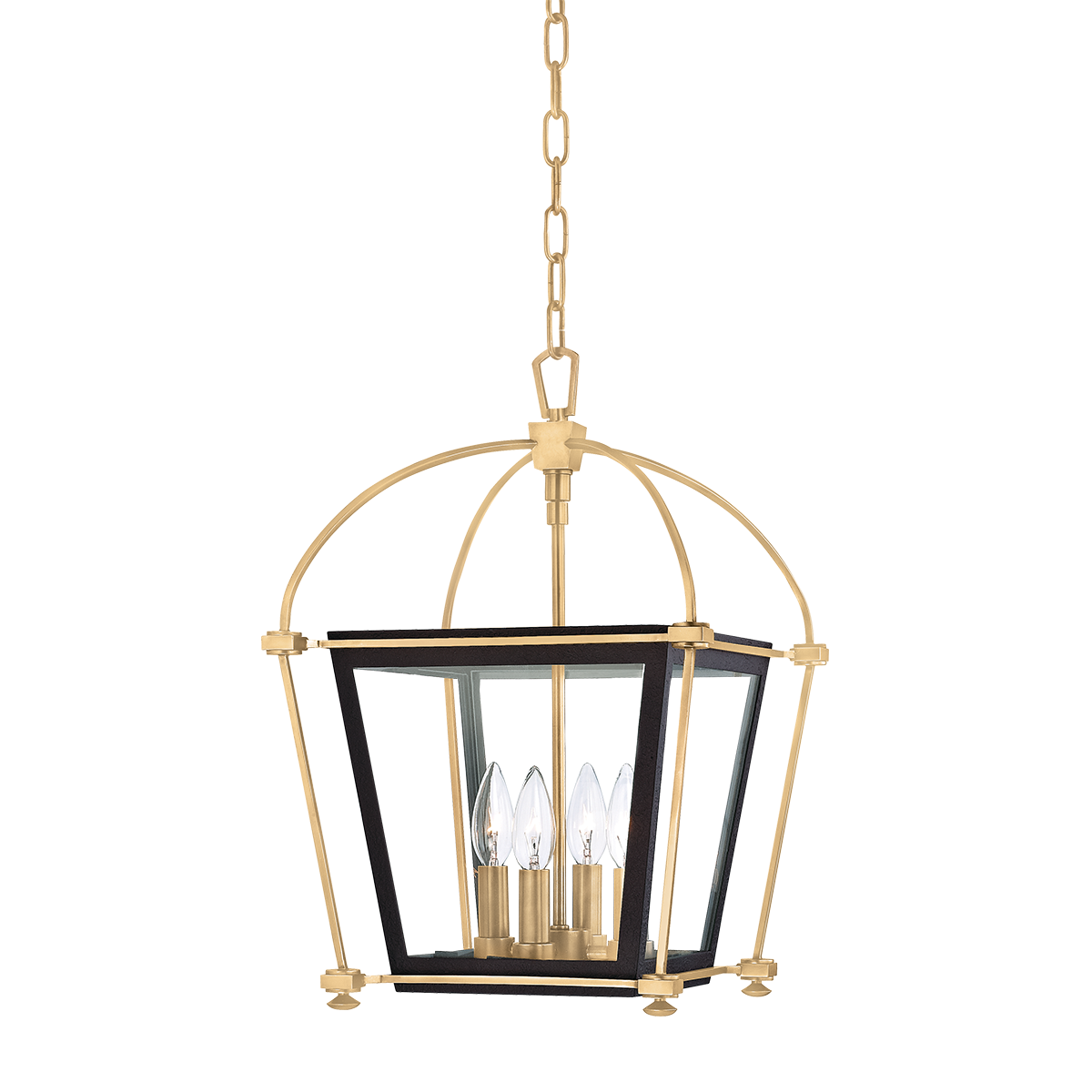 Hudson Valley Lighting Hollis Aged Brass 12.75W x 12.75L x 19.25H Candleholder