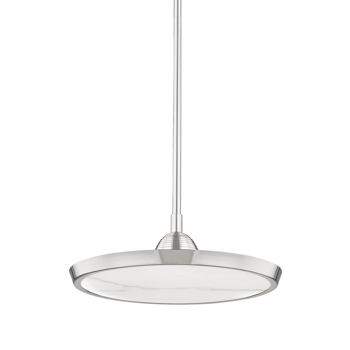 Hudson Valley Lighting Draper Polished Nickel 15.5W x 15.5L x 6H Pendant