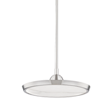 Hudson Valley Lighting Draper Polished Nickel 15.5W x 15.5L x 6H Pendant