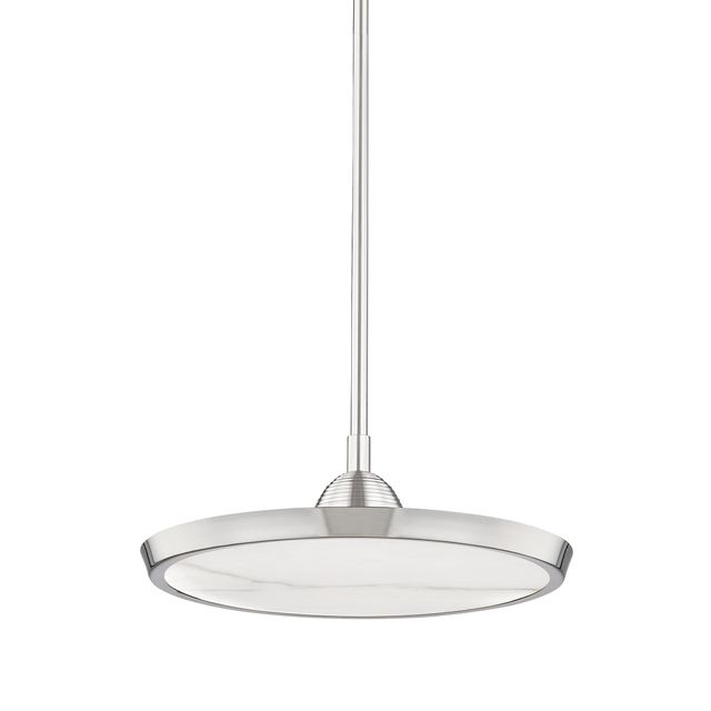 Hudson Valley Lighting Draper Polished Nickel 15.5W x 15.5L x 6H Pendant