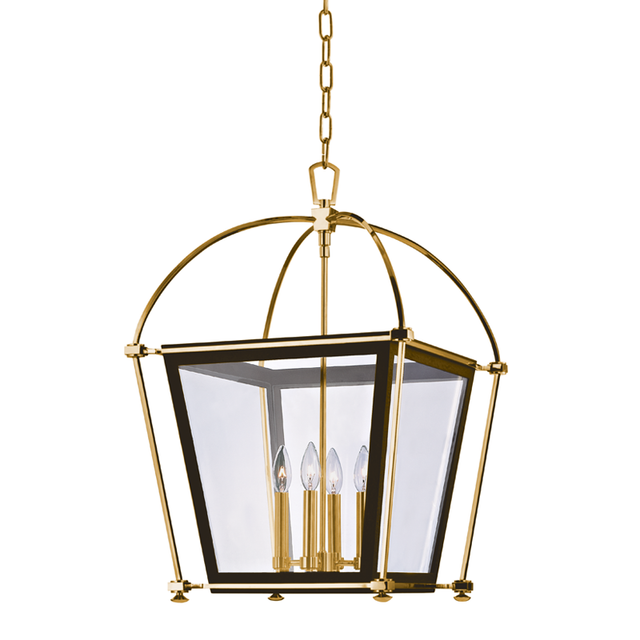 Hudson Valley Lighting Hollis Aged Brass 18.25W x 18.25L x 27.25H Candleholder