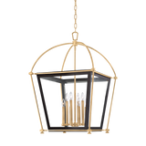 Hudson Valley Lighting Hollis Aged Brass 24W x 24L x 36H Candleholder