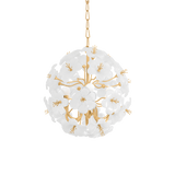 Corbett Lighting HYGEA Gold Leaf 20W x 20L x 21H Chandelier