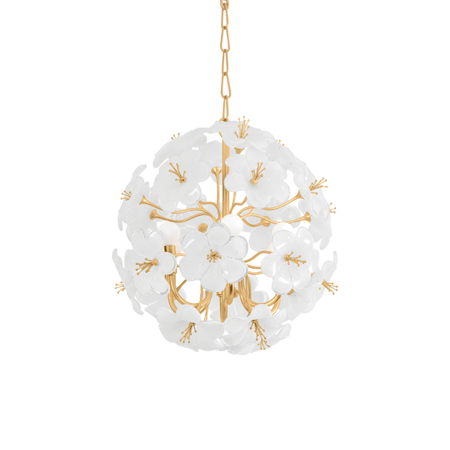 Corbett Lighting HYGEA Gold Leaf 20W x 20L x 21H Chandelier