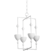 Corbett Lighting ANTALYA GESSO WHITE 15.75W x 15.75L x 22.25H Candleholder