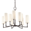 Hudson Valley Lighting Dillon Old Bronze 30W x 30L x 22.5H Chandelier