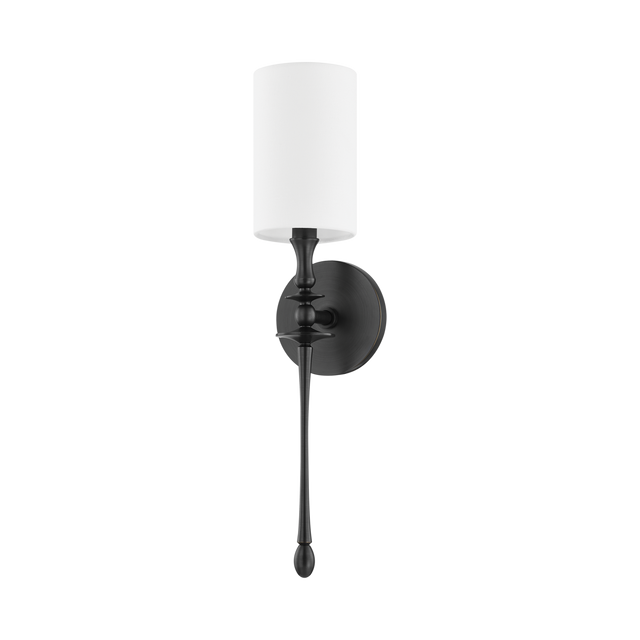 Hudson Valley Lighting GUILFORD Distressed Bronze 4.75W x 4.75L x 19.75H Wall Sconce