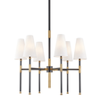 Hudson Valley Lighting Bowery Aged Old Bronze 28W x 28L x 24.5H Chandelier