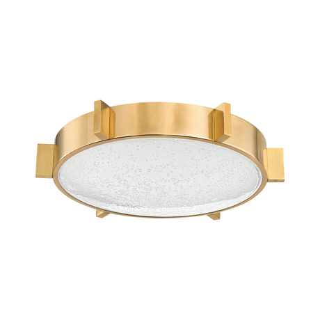 Corbett Lighting ANSONIA Vintage Brass 14W x 14L x 3H Flush Mount