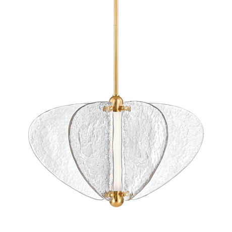 Corbett Lighting FREYA Vintage Brass 30.5W x 30.5L x 19.25H Pendant