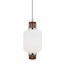Hudson Valley Lighting Peekskill Polished Nickel 10.75W x 10.75L x 24H Pendant