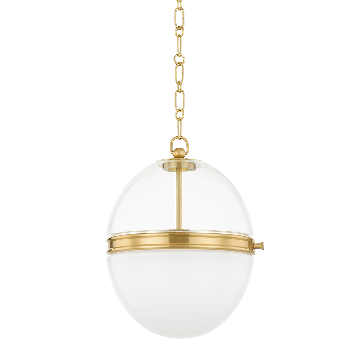 Hudson Valley Lighting Donnell Aged Brass 17.5W x 17.5L x 21.25H Pendant