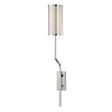 Hudson Valley Lighting Hugo Polished Nickel 3.5W x 3.5L x 25.5H Wall Sconce