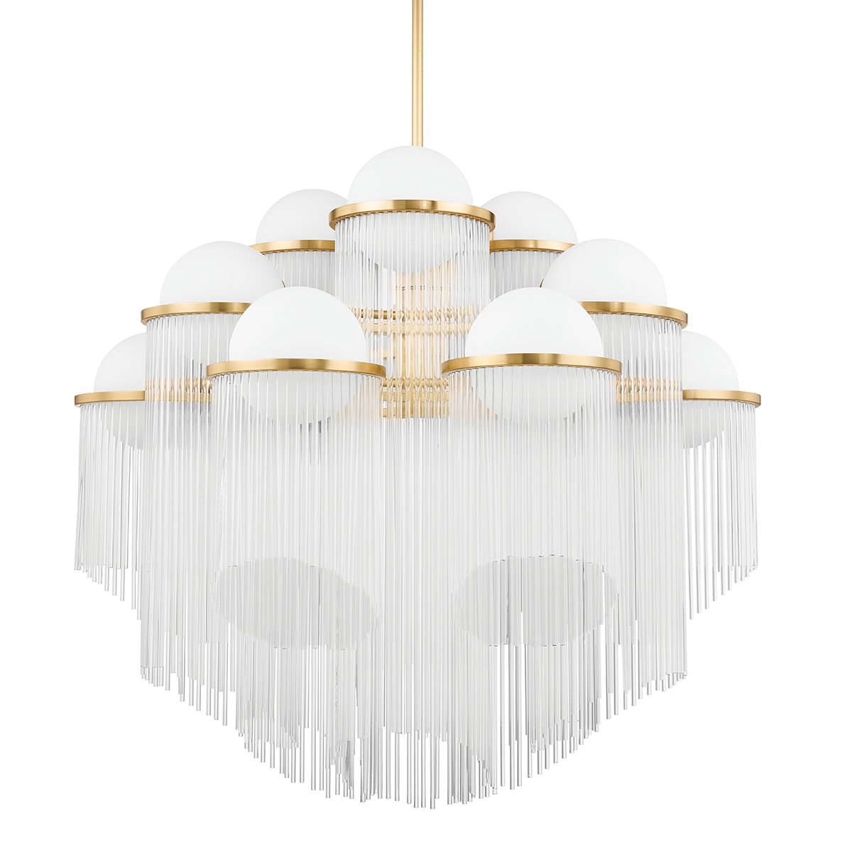 Corbett Lighting Celestial AGED BRASS 38.5W x 38.5L x 34.25H Chandelier