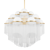 Corbett Lighting Celestial AGED BRASS 38.5W x 38.5L x 34.25H Chandelier