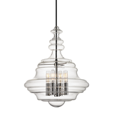 Hudson Valley Lighting Washington Polished Nickel 15.5W x 15.5L x 20H Candleholder
