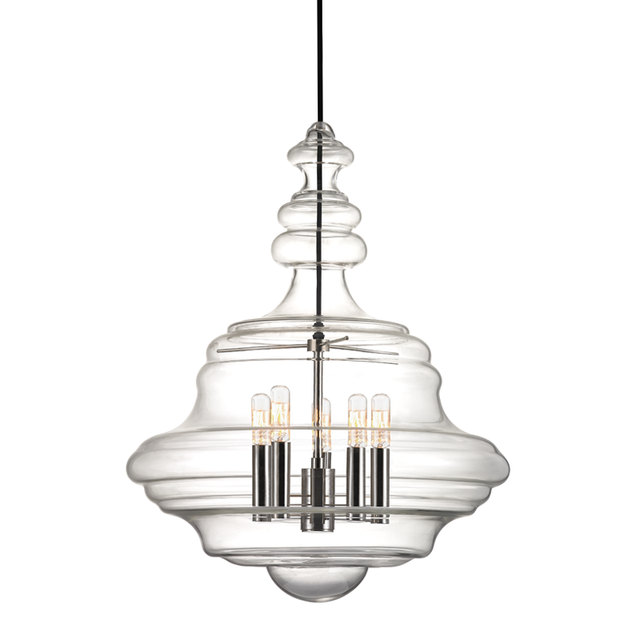 Hudson Valley Lighting Washington Polished Nickel 20W x 20L x 25.5H Candleholder
