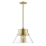 Hudson Valley Lighting Paoli Aged Brass 15.75W x 15.75L x 12.5H Pendant