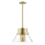 Hudson Valley Lighting Paoli Aged Brass 15.75W x 15.75L x 12.5H Pendant