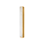 Hudson Valley Lighting EDGEMERE AGED BRASS 2.5W x 2.5L x 22.5H Wall Sconce