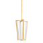Hudson Valley Lighting EDGEMERE AGED BRASS 16W x 16L x 27.75H Pendant